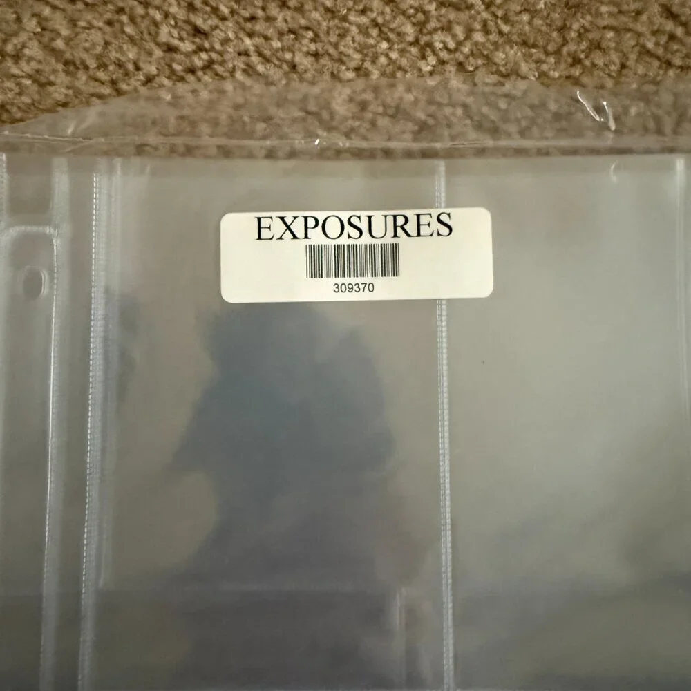 Exposures 4-Pocket Photo Album Refill Pages – Lot of 13 Packs (Holds 4x6 Photos) - Picture 3 of 3
